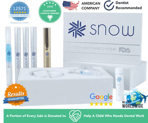 SNOW TEETH WHITENING™ ZAHNWEISS-SYSTEM FÜR ZUHAUSE [ALL-IN-ONE KIT]