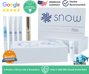 SNOW TEETH WHITENING™ – SYSTEM DO WYBIELANIA ZĘBÓW W DOMU [ZESTAW WSZYSTKO W JEDNYM]